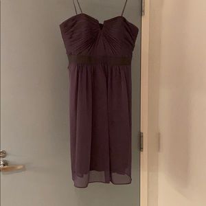 ADRIANNA PAPELL BEAUTIFUL DEEP PURPLE DRESS